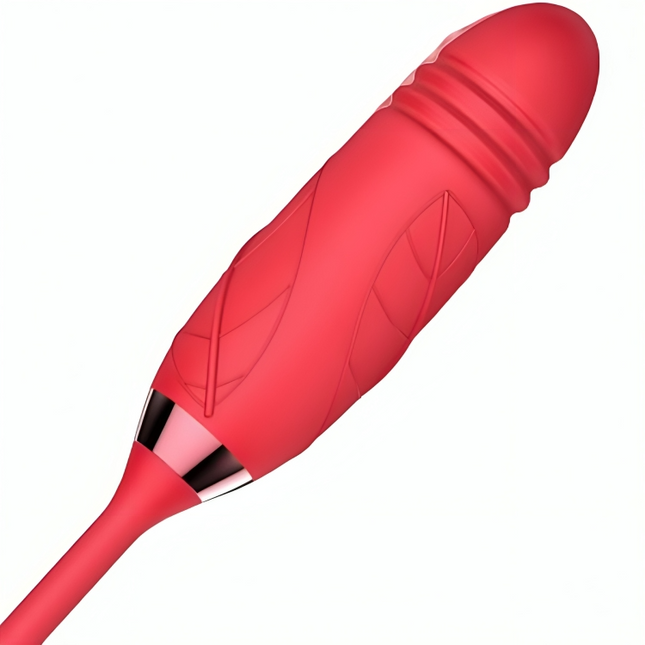 ARMONY - FLEUR DELIGHT SUÇANTE ET POUSSATRICE ROUGE by ARMONY STIMULATORS