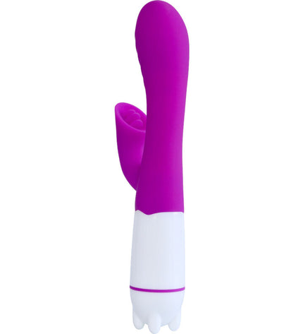 ARMONY - HAPPY VIBRATEUR & STIMULATEUR AVEC LANGUE RECHARGEABLE VIOLET by ARMONY VIBRATORS
