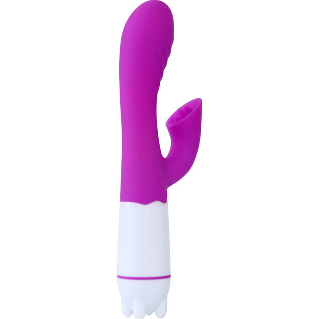 ARMONY - HAPPY VIBRATEUR & STIMULATEUR AVEC LANGUE RECHARGEABLE VIOLET by ARMONY VIBRATORS