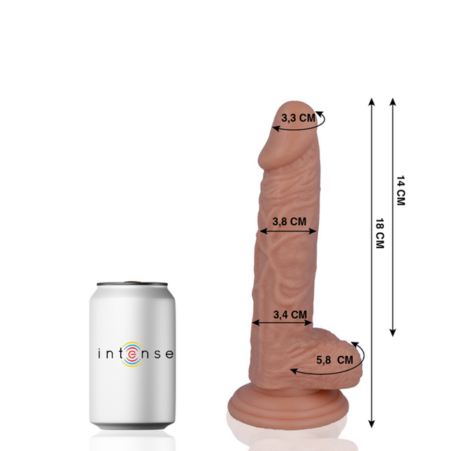 MR INTENSE - 11 PÉNIS RÉALISTE 18 CM -O- 3.8 CM - Concombre Boutique