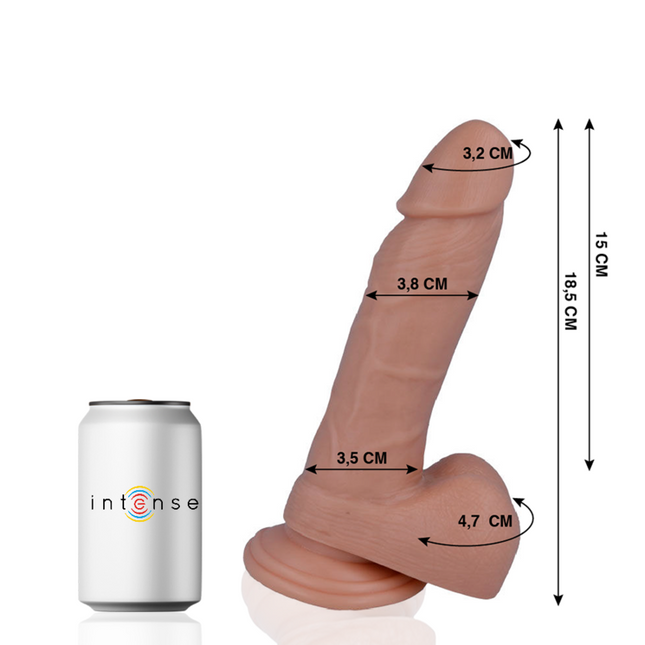 MR INTENSE - 14 PÉNIS RÉALISTE 18.5 CM -O- 3.8 CM - Concombre Boutique