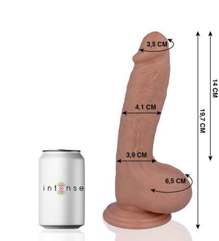 MR INTENSE - 17 PÉNIS RÉALISTE 19.7 CM -O- 4.1 CM - Concombre Boutique