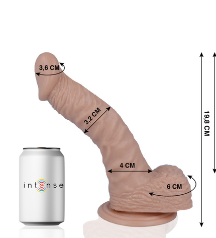 MR INTENSE - 18 PÉNIS RÉALISTE 19.8 CM -O- 3.2 CM - Concombre Boutique