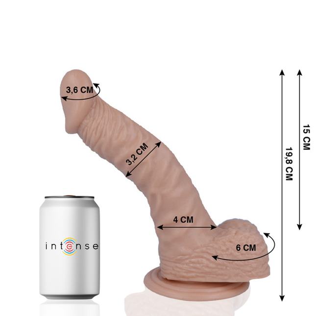 MR INTENSE - 18 PÉNIS RÉALISTE 19.8 CM -O- 3.2 CM - Concombre Boutique