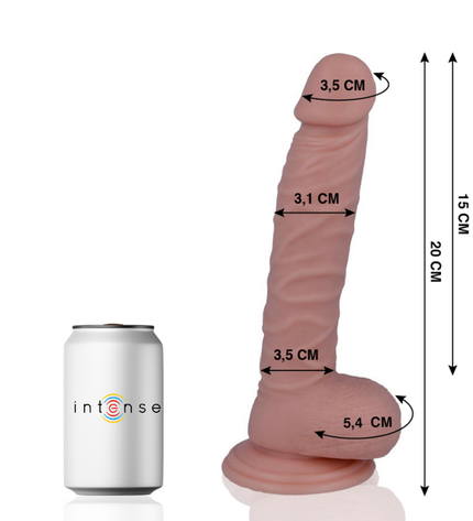 MR INTENSE - 19 PÉNIS RÉALISTE 20 CM -O- 3.1 CM - Concombre Boutique