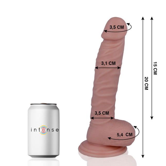 MR INTENSE - 19 PÉNIS RÉALISTE 20 CM -O- 3.1 CM - Concombre Boutique