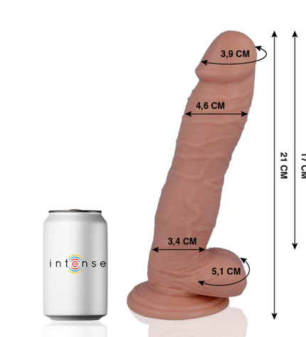 MR INTENSE - 24 PÉNIS RÉALISTE 21 CM -O- 4.6 CM - Concombre Boutique