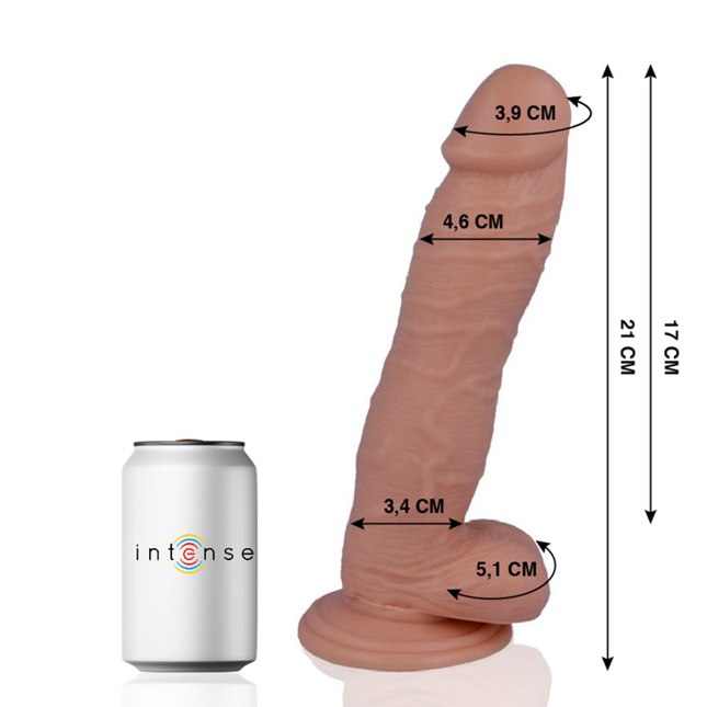MR INTENSE - 24 PÉNIS RÉALISTE 21 CM -O- 4.6 CM - Concombre Boutique