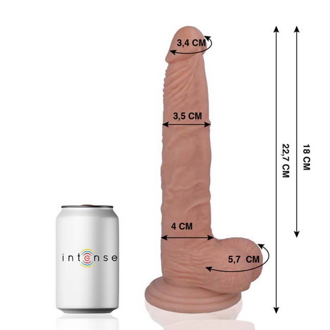 MR INTENSE - 29 PÉNIS RÉALISTE 22.7 CM -O- 3.5 CM - Concombre Boutique