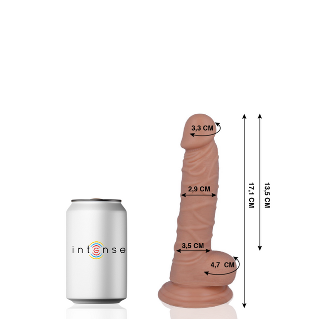 MR INTENSE - 7 PÉNIS RÉALISTE 17.1 CM -O- 2.9 CM - Concombre Boutique