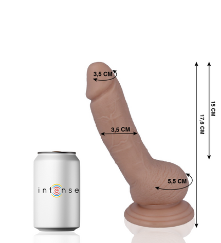 MR INTENSE - 8 PÉNIS RÉALISTE 17.6 CM -O- 3.5 CM - Concombre Boutique