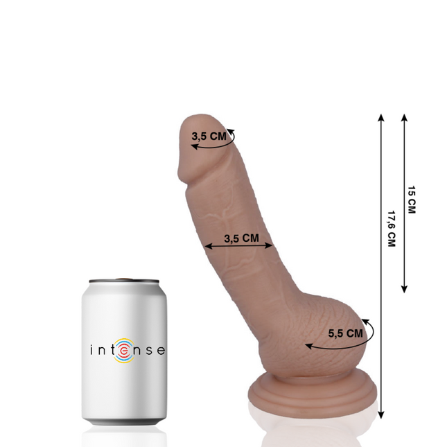 MR INTENSE - 8 PÉNIS RÉALISTE 17.6 CM -O- 3.5 CM - Concombre Boutique