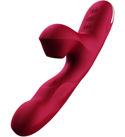 ARMONY - VIBRATEUR BUMP & VENTOUSE MODÈLE 2 BORDEAUX by ARMONY VIBRATORS