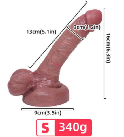 ARMONY - GODE RÉALISTE EN SILICONE LIQUIDE 13 CM by ARMONY DILDOS