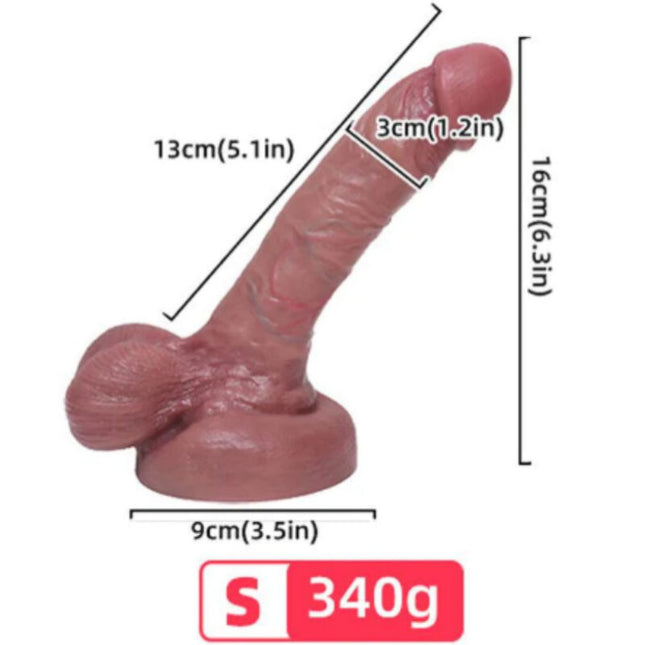 ARMONY - GODE RÉALISTE EN SILICONE LIQUIDE 13 CM by ARMONY DILDOS