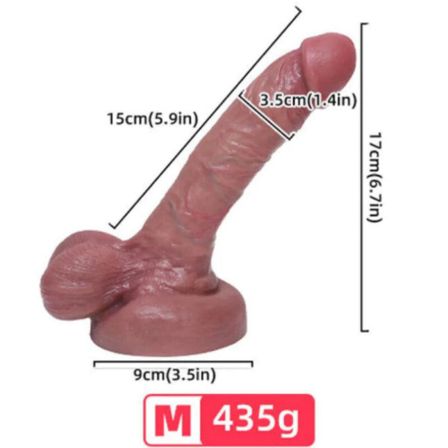 ARMONY - GODE RÉALISTE EN SILICONE LIQUIDE 15 CM by ARMONY DILDOS