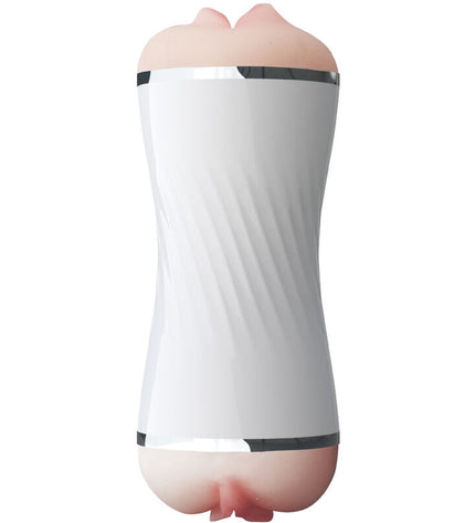 ARMONY - MASTURBATEUR DOUBLE VAGIN ET BOUCHE BLANC by ARMONY FOR HIM