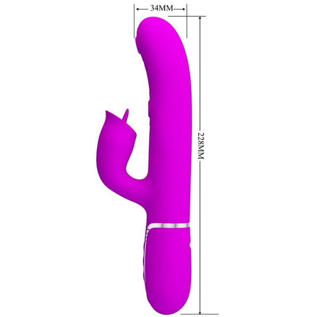 PRETTY LOVE - VIBRATEUR LAPIN À LÉCHER FUCHSIA by PRETTY LOVE FLIRTATION