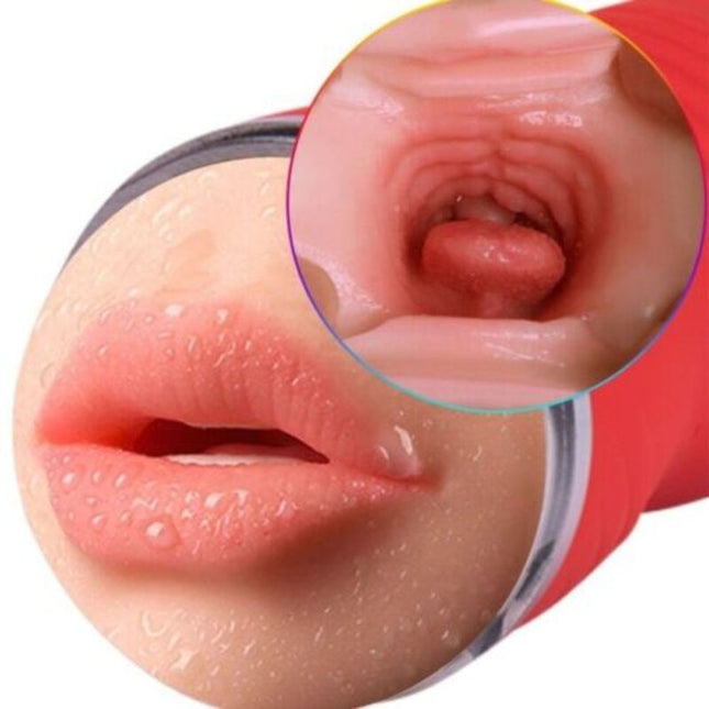 ARMONY - MASTURBATEUR DOUBLE VAGIN ET BOUCHE ROUGE by ARMONY FOR HIM