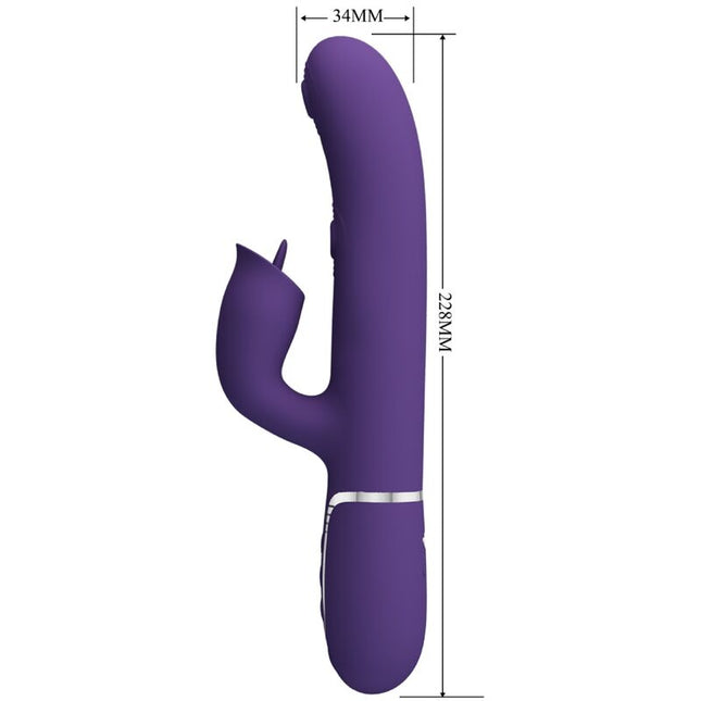 PRETTY LOVE - VIBRATEUR LAPIN À LÉCHER VIOLET by PRETTY LOVE PARTY UP