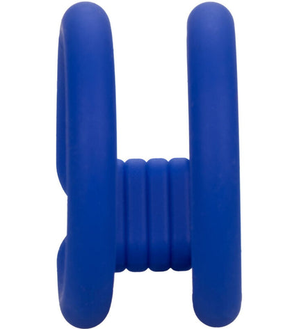CALEXOTICS - ADMIRAL CAGE DOUBLE COCK BLEU by CALEXOTICS