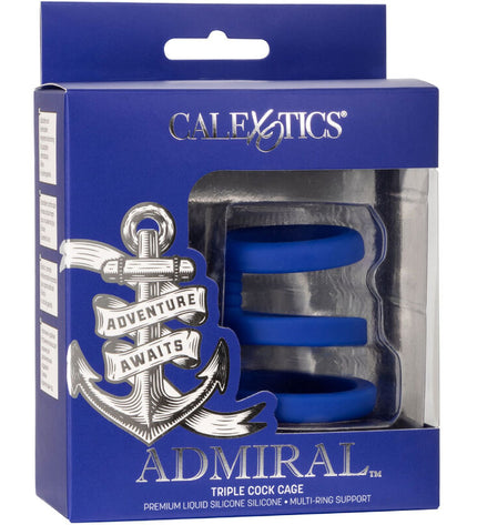 CALEXOTICS - ADMIRAL CAGE BIEN TRIPLE BLEU by CALEXOTICS
