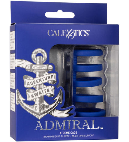 CALEXOTICS - ADMIRAL XTREME CAGE BLEU by CALEXOTICS