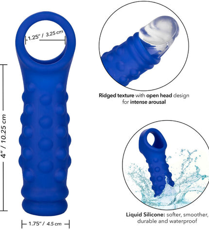 CALEXOTICS - ADMIRAL COUVERCLE DE PÉNIS EN PERLES SILICONE LIQUIDE BLEU by CALEXOTICS