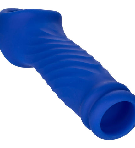 CALEXOTICS - ADMIRAL COUVERCLE DE PÉNIS WAVE SILICONE LIQUIDE BLEU by CALEXOTICS