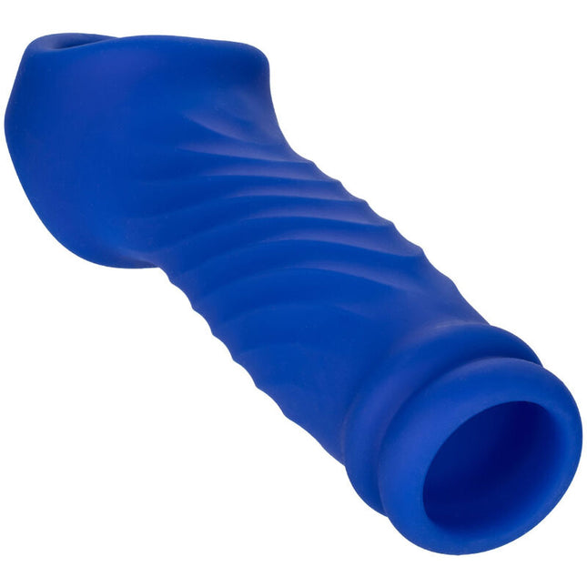 CALEXOTICS - ADMIRAL COUVERCLE DE PÉNIS WAVE SILICONE LIQUIDE BLEU by CALEXOTICS