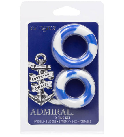 CALEXOTICS - ADMIRAL ENSEMBLE 2 ANNEAUX PÉNIS by CALEXOTICS