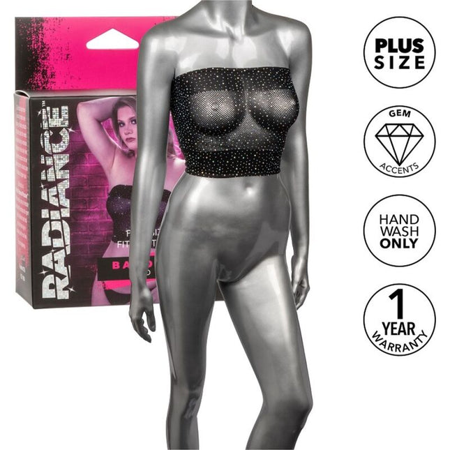 CALEXOTICS - RADIANCE HAUT BANDEAU RHIN GRANDE TAILLE by CALEXOTICS