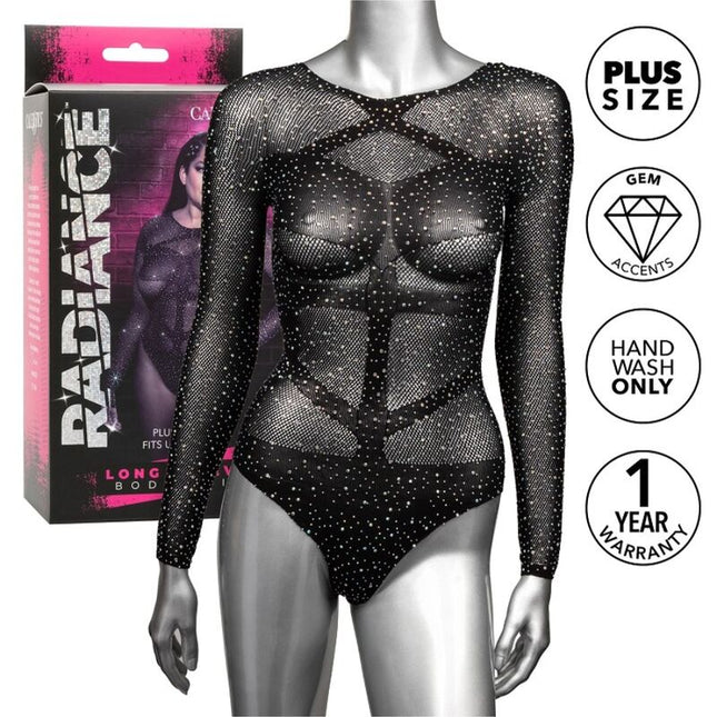 CALEXOTICS - RADIANCE BODY MANCHES LONGUES RHIN GRANDE TAILLE by CALEXOTICS