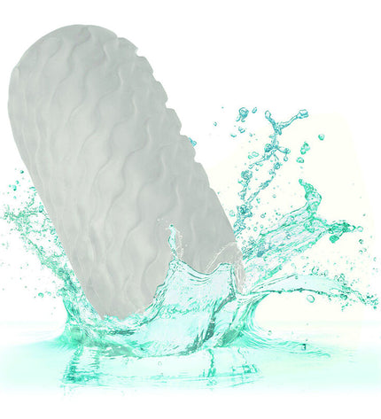 CALEXOTICS - BOUNDLESS RÉVERSIBLE SQUISHY BALL STROKE JAUNE by CALEXOTICS