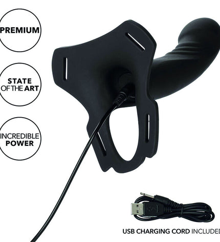 CALEXOTICS - BOUNDLESS ARNESS MULTI-PORPUSES RECHARGEABLE by CALEXOTICS