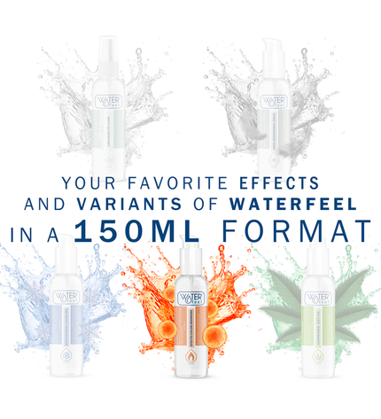 WATERFEEL - LUBRIFIANT EFFET CHALEUR 150 ML - Concombre Boutique