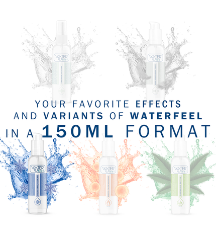WATERFEEL - LUBRIFIANT EFFET FROID 150 ML - Concombre Boutique