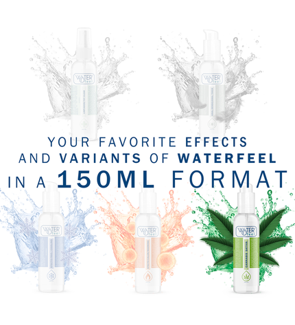 WATERFEEL - LUBRIFIANT AU CANNABIS 150 ML - Concombre Boutique