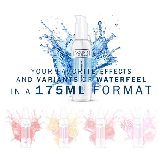 WATERFEEL - LUBRIFIANT NATUREL 175 ML - Concombre Boutique