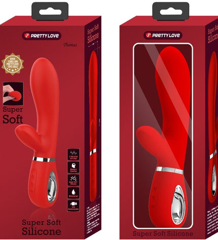 PRETTY LOVE - VIBRATEUR MULTIFONCTION G-SPOT THOMAS ROUGE by PRETTY LOVE FLIRTATION
