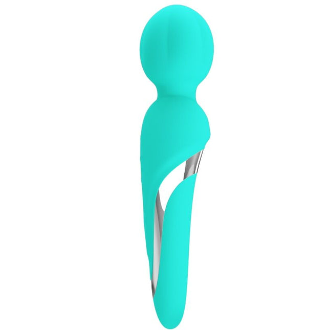 PRETTY LOVE - WALTER VIBRATEUR WAND AQUA VERT by PRETTY LOVE FLIRTATION