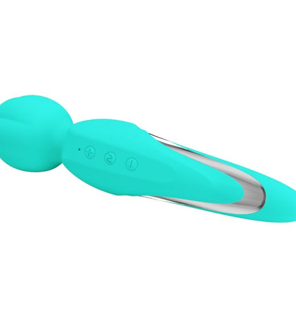 PRETTY LOVE - WALTER VIBRATEUR WAND AQUA VERT by PRETTY LOVE FLIRTATION