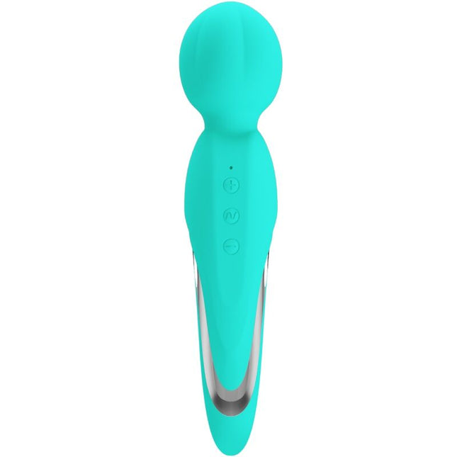 PRETTY LOVE - WALTER VIBRATEUR WAND AQUA VERT by PRETTY LOVE FLIRTATION