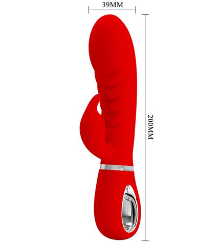 PRETTY LOVE - VIBRATEUR MULTIFONCTION G-SPOT PRESCOTT ROUGE by PRETTY LOVE FLIRTATION