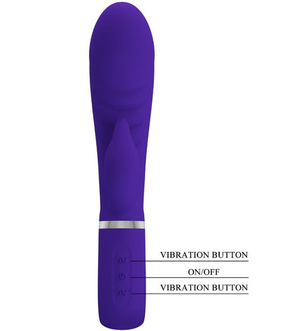 PRETTY LOVE - VIBRATEUR MULTIFONCTION G-SPOT PRESCOTT VIOLET by PRETTY LOVE FLIRTATION