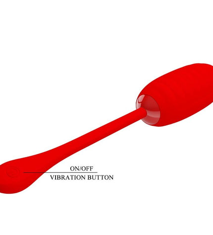 PRETTY LOVE - OEUF VIBRANT RECHARGEABLE KIRK ROUGE by PRETTY LOVE SMART
