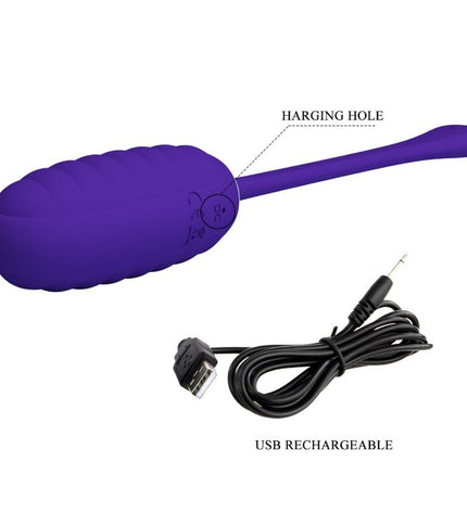 PRETTY LOVE - OEUF VIBRANT RECHARGEABLE KIRK VIOLET by PRETTY LOVE SMART