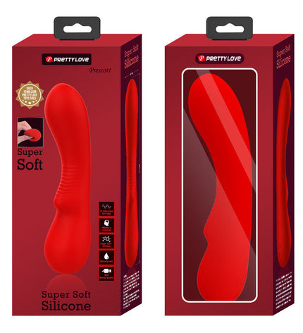PRETTY LOVE - VIBRATEUR RECHARGEABLE PRESCOTT ROUGE by PRETTY LOVE SMART
