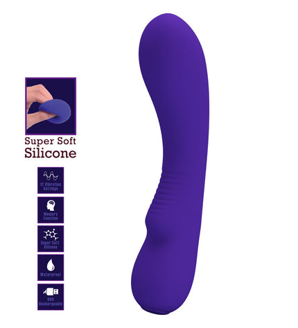 PRETTY LOVE - VIBRATEUR RECHARGEABLE PRESCOTT VIOLET by PRETTY LOVE SMART