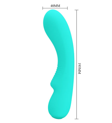 PRETTY LOVE - VIBRATEUR RECHARGEABLE PRESCOTT VERT AQUA by PRETTY LOVE SMART